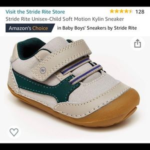 Stride Rite soft motion baby sneakers size 4